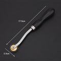 Leather Stitch Marking Wheel – Comfort Grip Pricking Tool Leather Craft Tool Babs 1pc