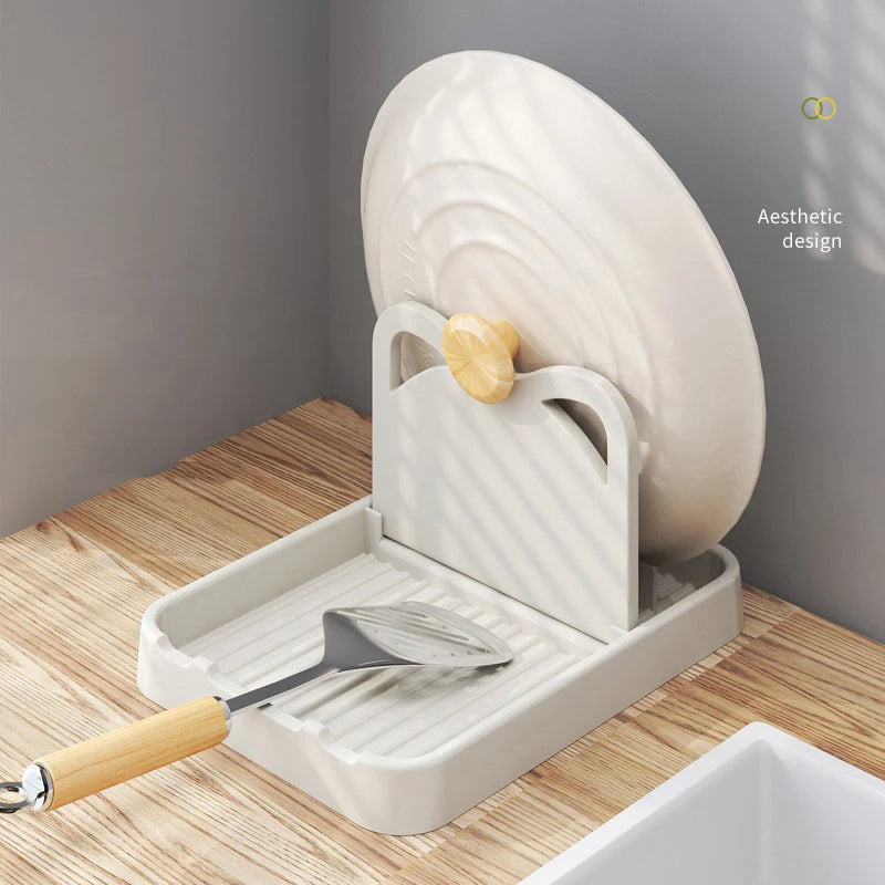 Pan Lid Holder & Spoon Rest Kitchen Organizer Rack Kitchen Organizer Rack Babs