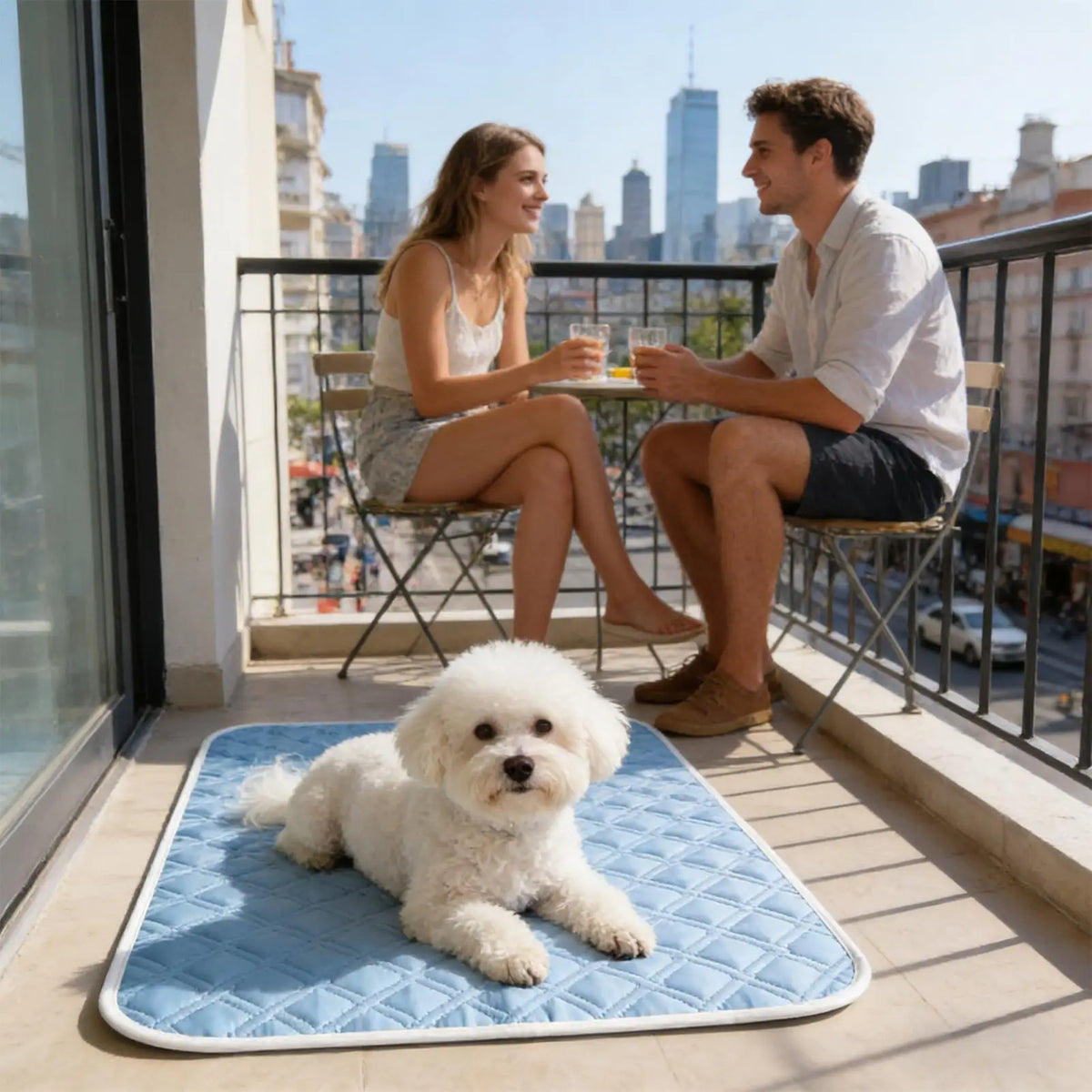 Pet Cooling Mat – Washable Anti-Slip Dog & Cat Cooling Pad Pet Cooling Mat Babs