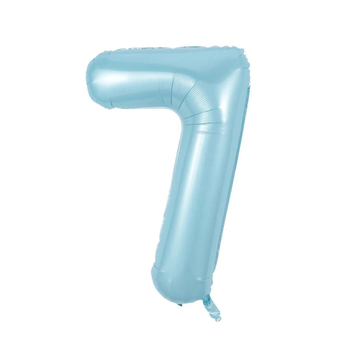 40" Pearl Blue Number Foil Balloons 0–9 | Party Decoration Number Foil Balloon Babs G One Size