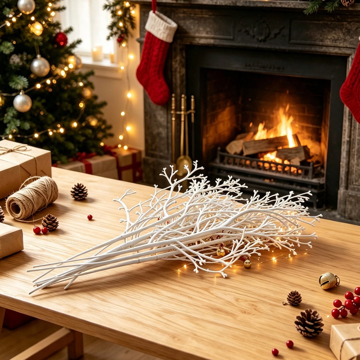 Artificial Rattan Branch Stems – Wedding, Christmas & Home Décor Artificial Branch Decor Babs