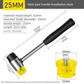 25mm Double-Face Nylon & Rubber Hammer – Glazing Tool Rubber Nylon Hammer Babs 25MM