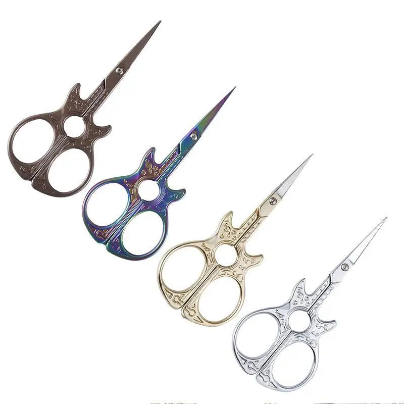 Guitar Pattern Dressmaker Shears – Stainless Steel Sewing Scissors Dressmaker Shears Babs