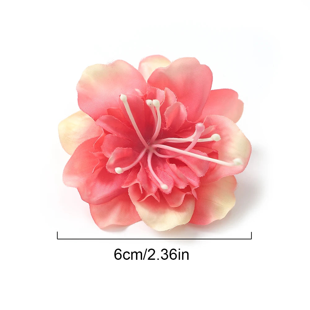 Silk Rose Artificial Flower Heads for Wedding & Home Decor Artificial Silk Flowers Babs
