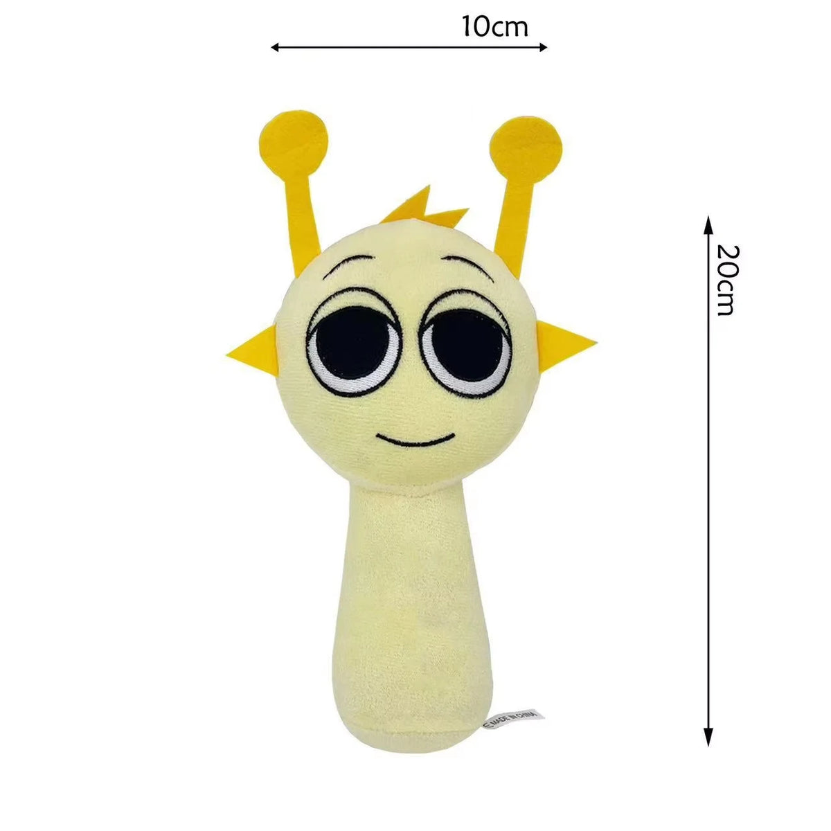 Sprunki Plush Stuffed Doll 20cm – Soft Game Character Toy Stuffed Plush Doll Babs Brown