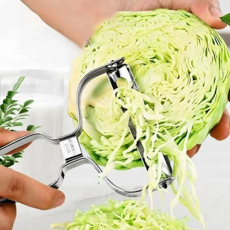 Wide Mouth Stainless Steel Vegetable Peeler & Slicer Vegetable Peeler Slicer Babs