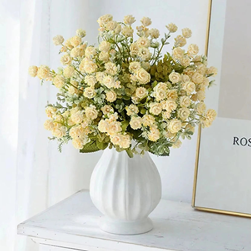 Silk Artificial Rose Bouquet for Wedding & Home Décor Artificial Flower Bouquet Babs