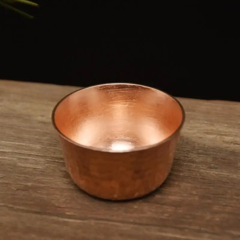 Handmade Hammered Copper Tea & Coffee Cup – Retro Teaware Copper Teacup Babs 60ml 1pc