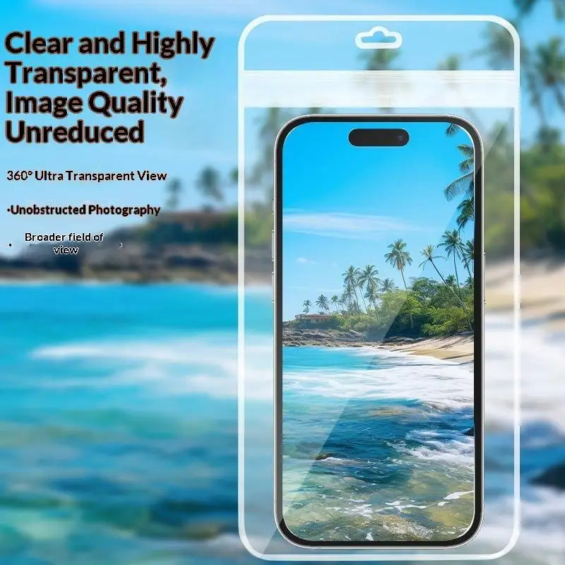 10Pcs Waterproof Phone Pouch Bag – Universal Clear Case 6.3–7.2" Waterproof Phone Pouch Babs