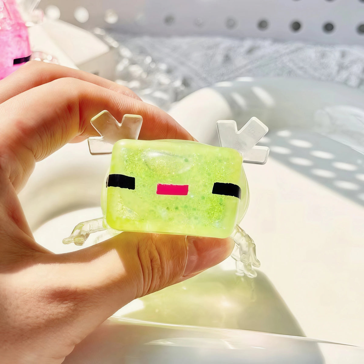 Melon Bear Taba Squishy Toy | Butter Texture ASMR Fidget Squishy Fidget Toy Babs 1pc Axolotl 1
