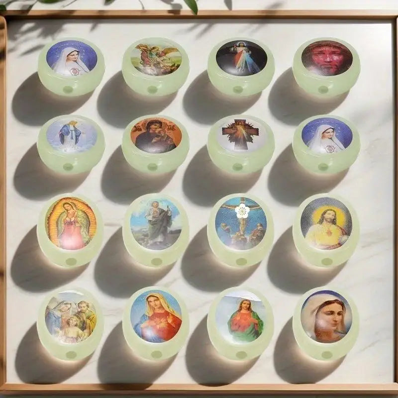20pcs Saint Benedict Big Hole Beads – DIY Bracelet Jewelry Religious Craft Beads Babs