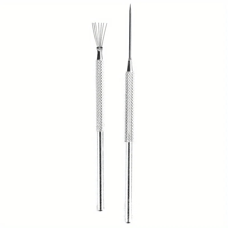 4pc Pottery Clay Sculpting Tools – Feather Wire & Pro Needle Set Clay Sculpting Tools Babs