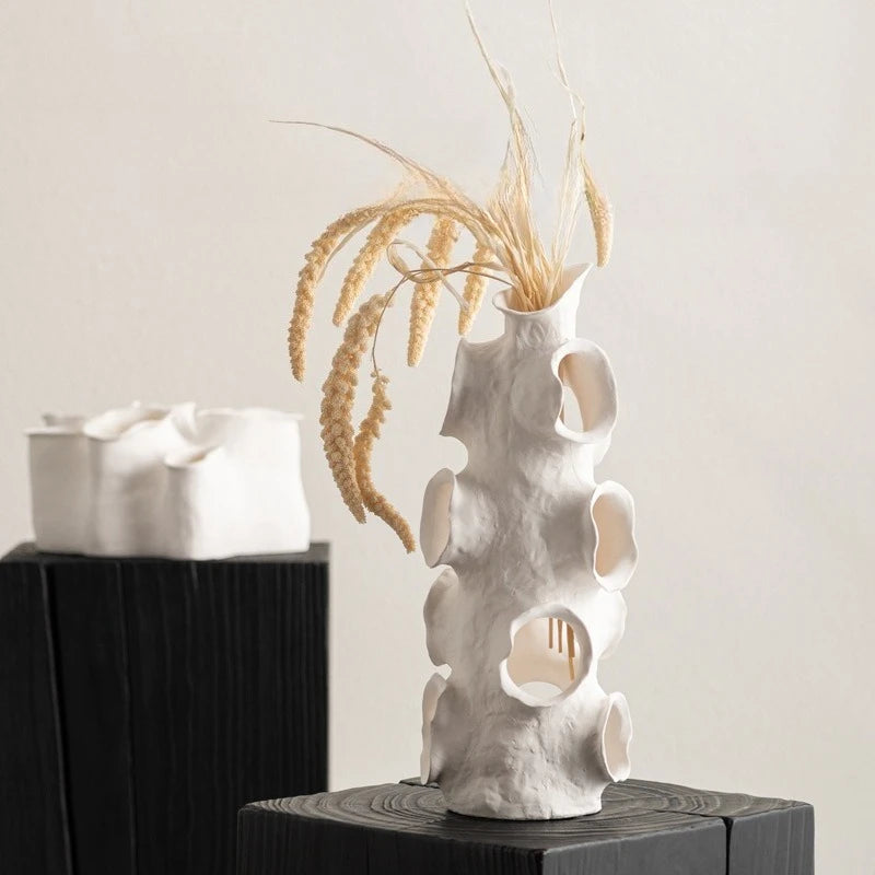 Ceramic Decorative Vases – Modern Wabi Style for Home Décor Decorative Ceramic Vase Babs