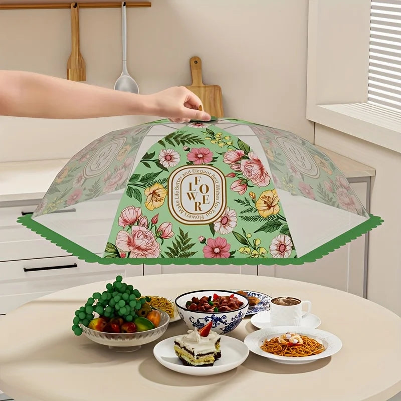 Foldable Mesh Food Cover – Dust & Fly Proof Dining Cover Mesh Food Cover Babs