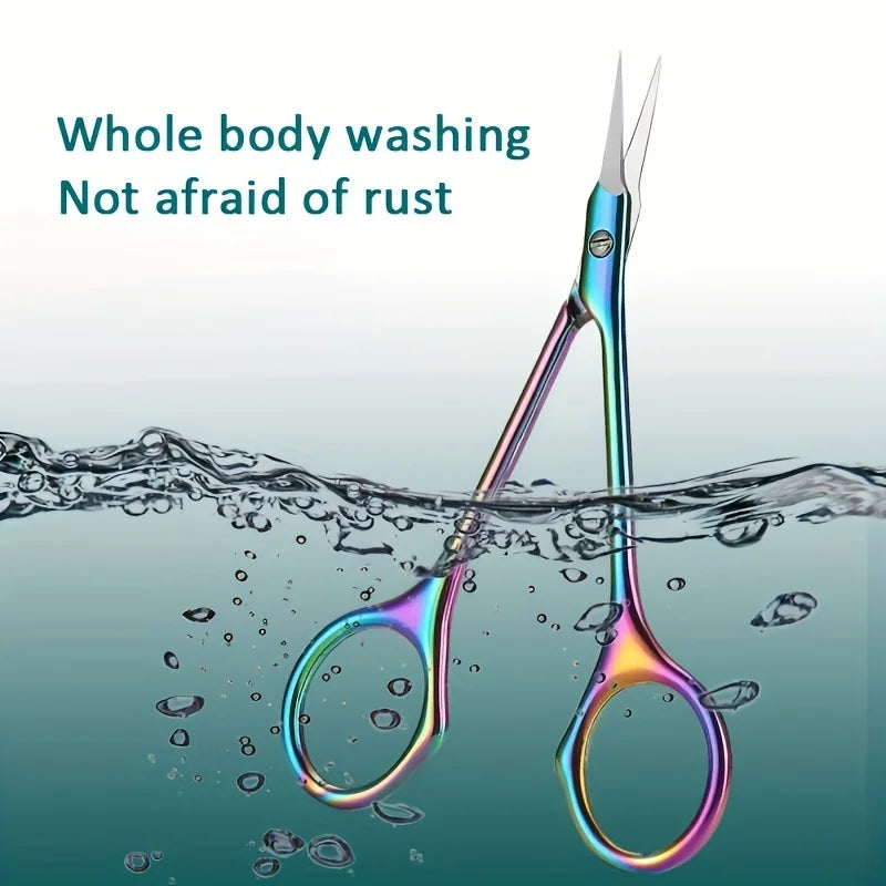 Stainless Steel Cuticle Scissors & Dead Skin Trimmer Tool Cuticle Scissors Babs