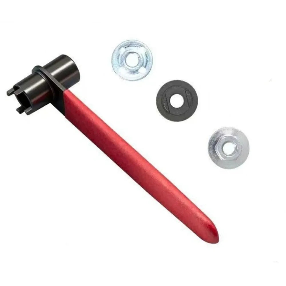Heavy-Duty Angle Grinder Wrench with Pressure Plates & 4-Claw Angle Grinder Wrench Babs Red