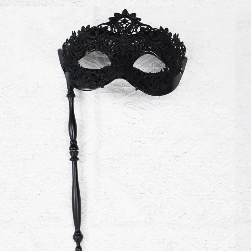 Venetian Mask with Stick – Mardi Gras Costume Party Mask Costume Party Mask Babs 6