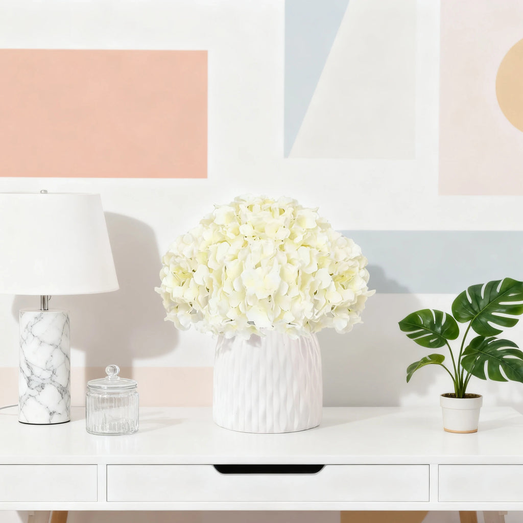 Artificial Silk Hydrangea Flowers – Wedding & Home Décor Artificial Flowers Babs