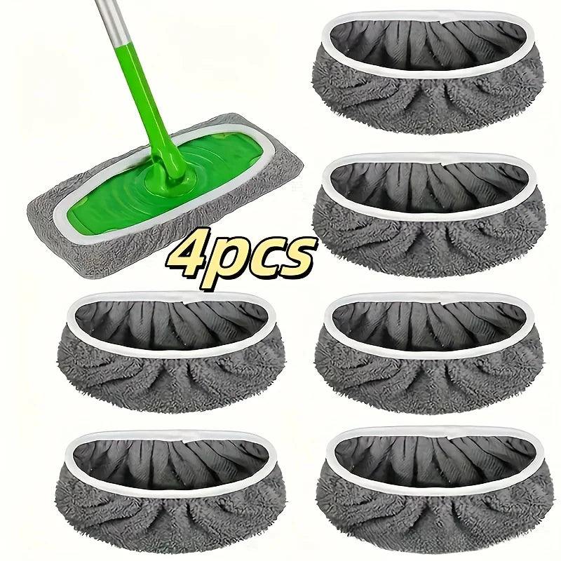 Reusable Microfiber Mop Replacement Pads – Wet & Dry, Washable Mop Replacement Pads Babs