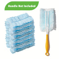 10-Pack Disposable Duster Refills – Swiffer Compatible Heads Duster Refills Babs SKY BLUE
