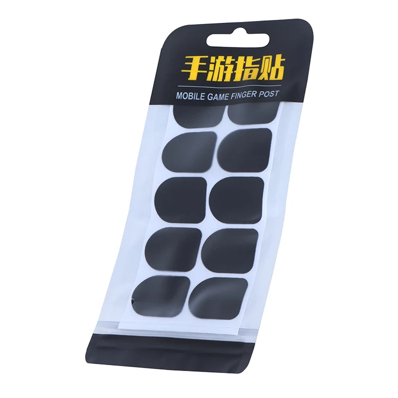 10-Pack Gaming Finger Stickers – Sweat-Proof Touch Screen Gaming Finger Stickers Babs