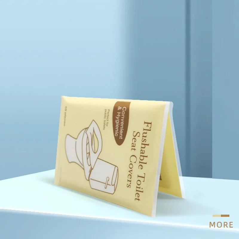 Disposable Toilet Seat Covers – Flushable & Portable, 10–80 Pack Disposable Toilet Cover Babs