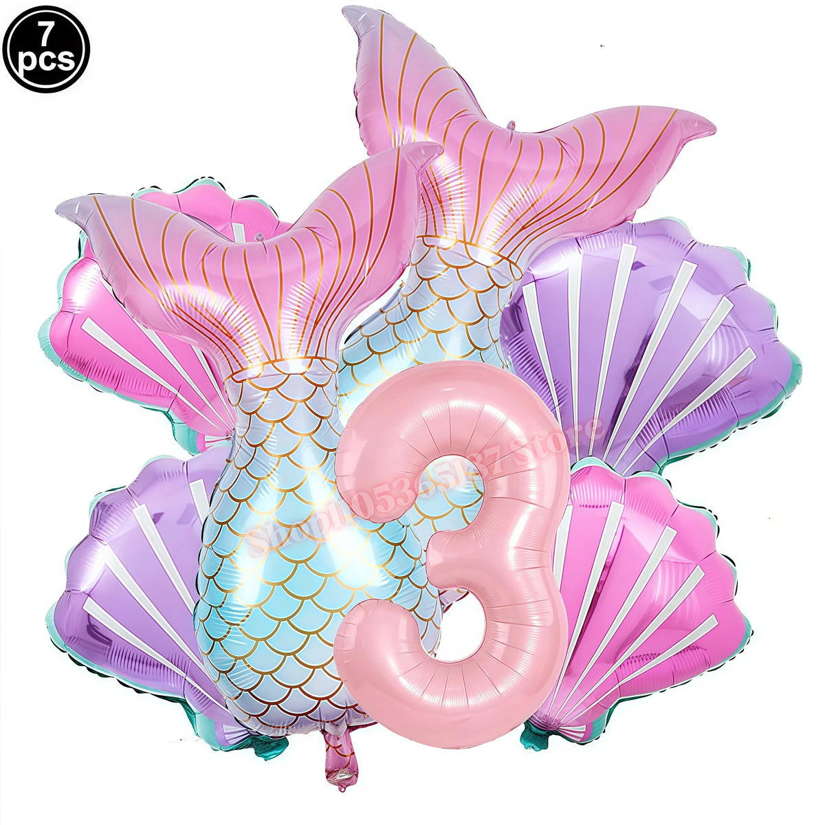 Mermaid Birthday Party Decorations Set – Plates, Cups & More