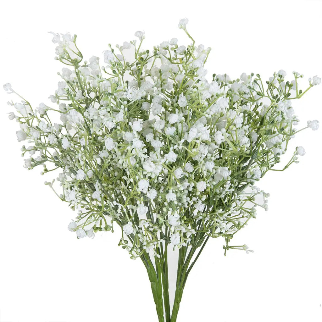 Artificial Gypsophila Flowers – Wedding & Home Décor 10/20pcs Artificial Flower Stems Babs color 1 10 pieces