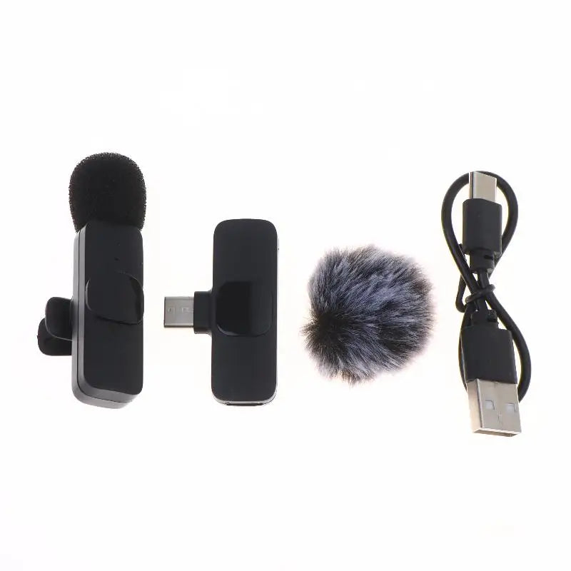 K9 Wireless Lavalier Microphone – Phone, Laptop & Video Wireless Lavalier Microphone Babs A