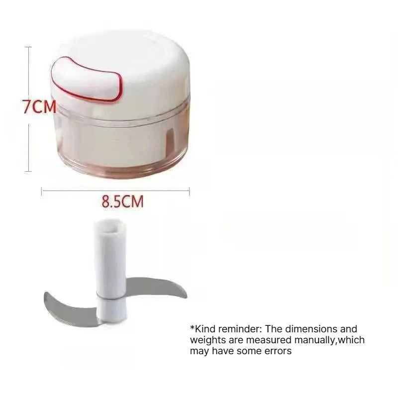 Manual Garlic Mincer & Herb Grinder – Multifunctional Kitchen Tool Garlic Mincer Grinder Babs