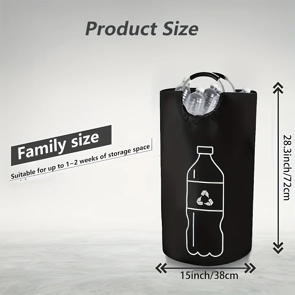 Foldable Laundry Bag & Storage Bin | Multi-Use Polyester Canvas Foldable Storage Bin Babs