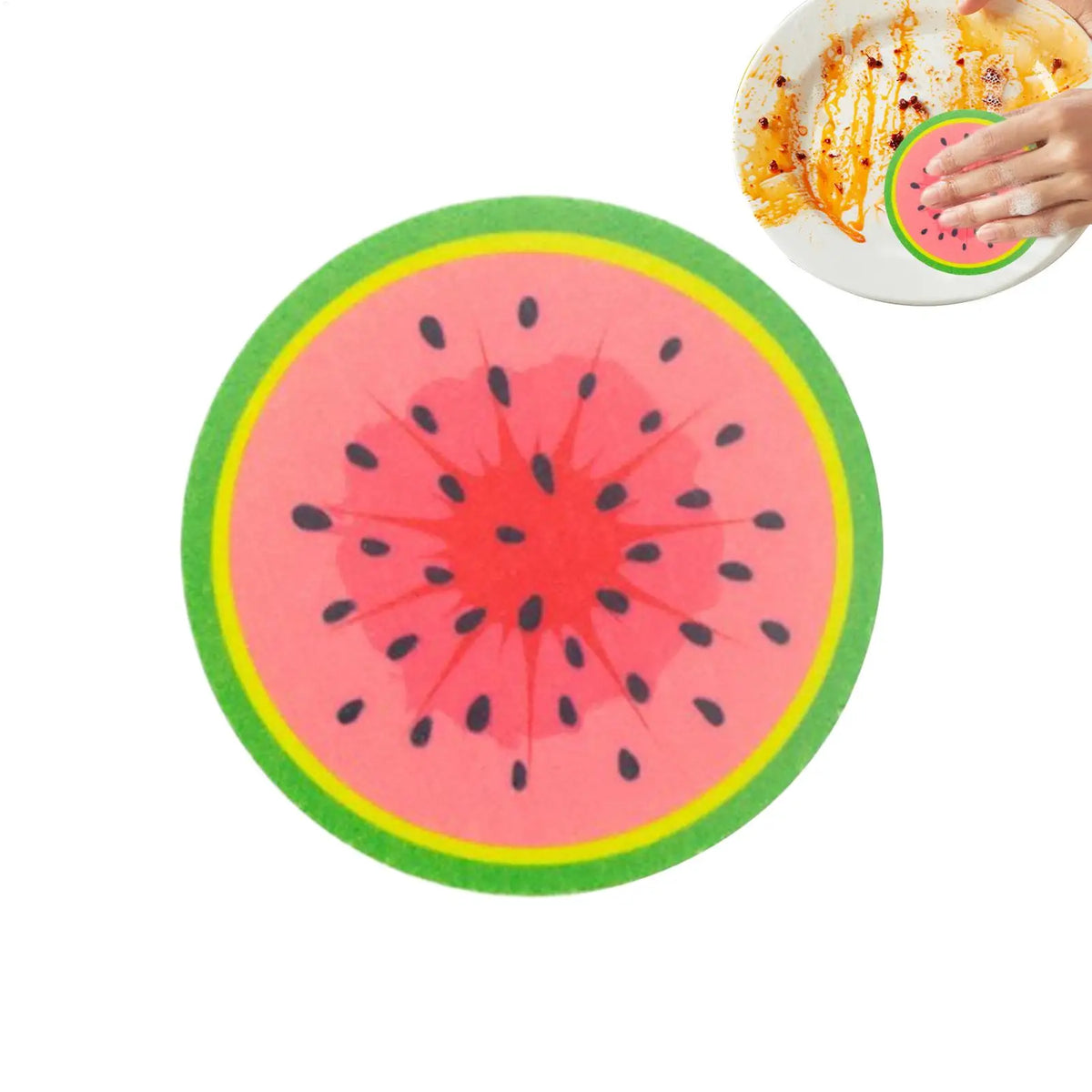 Fruit-Shaped Dish Sponges – Cute Reusable Kitchen Scrubbers Kitchen Dish Sponge Babs