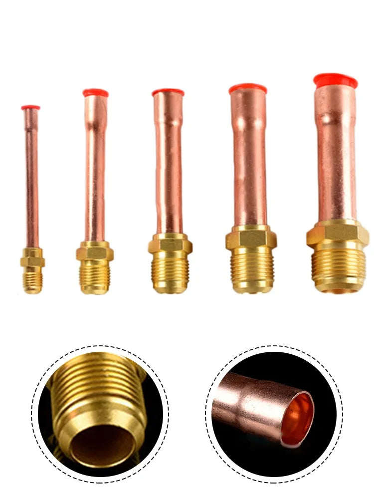 SAE Copper Flare Fitting Adapter for AC – 1/4" to 5/8" Pipe Fitting Adapter Babs