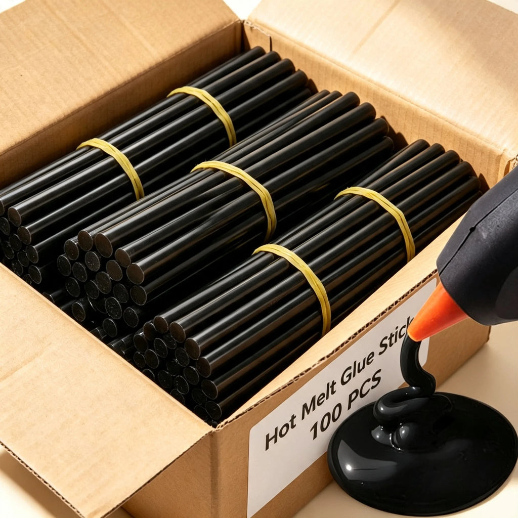 Black Hot Melt Glue Sticks 20pcs | DIY Crafts & Decoration Hot Melt Glue Sticks Babs 10PCS 7X150mm