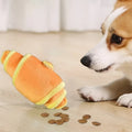 Plush Croissant Dog Toy – Snuffle & Treat Puzzle for Dogs Plush Dog Toy Babs Default Title