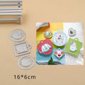 Mushroom Girl Metal Cutting Die for Scrapbooking & Cards Metal Cutting Die Babs B