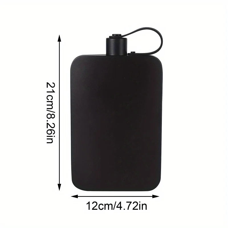 500ml Stainless Steel Hip Flask | Portable Travel Whiskey Flask Hip Flask Babs
