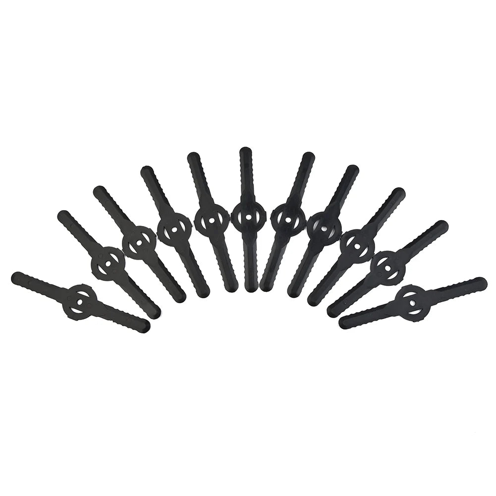 20Pcs Plastic Replacement Blades for Cordless Grass Trimmer Trimmer Replacement Blades Babs