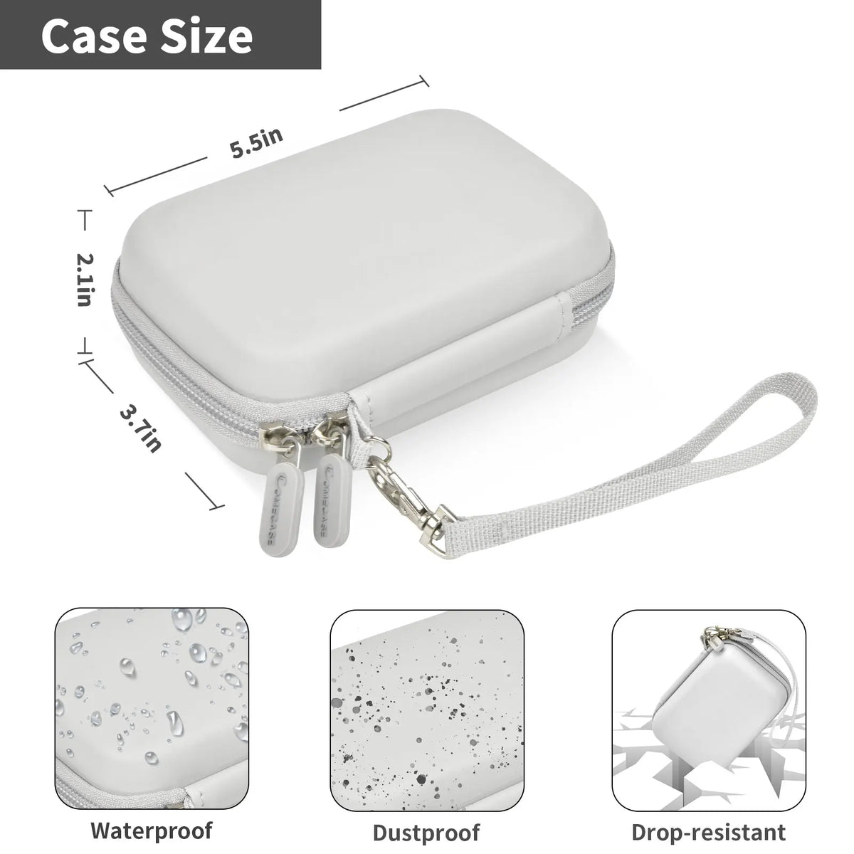 Hard Case for Yamaha TDM-710IV & Seiko STH200 Metronome Instrument Accessory Case Babs