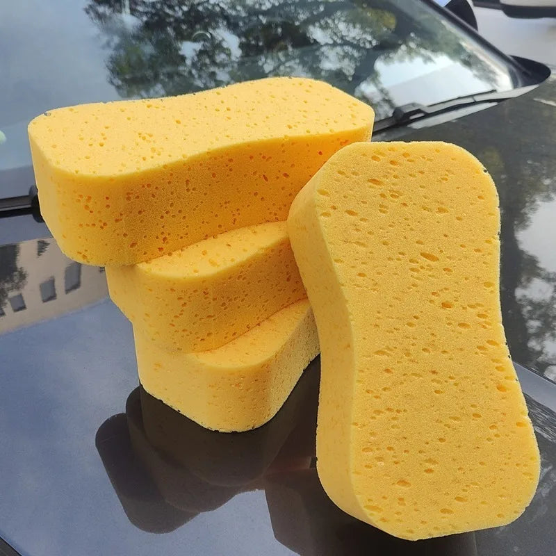 Sea Cotton Car Wash Sponge Block – High Density Absorbent Car Wash Sponge Babs 4pcs