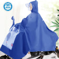Waterproof Motorcycle Rain Poncho Jacket – Unisex Windbreaker Motorcycle Rain Poncho Babs D 4XL