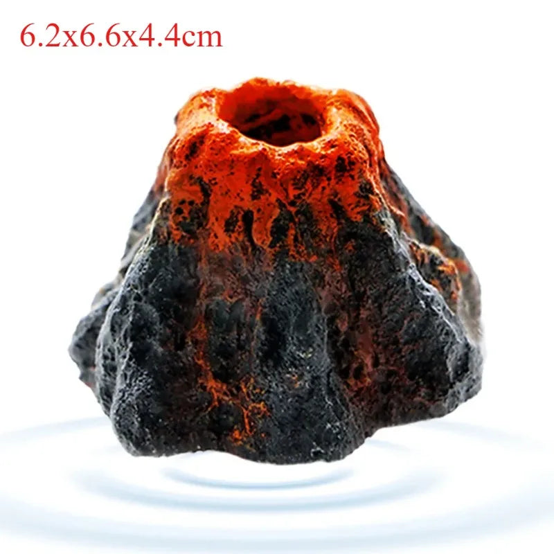Volcano Aquarium Decoration – Bubble Stone Aerator for Fish Tank Aquarium Decoration Babs