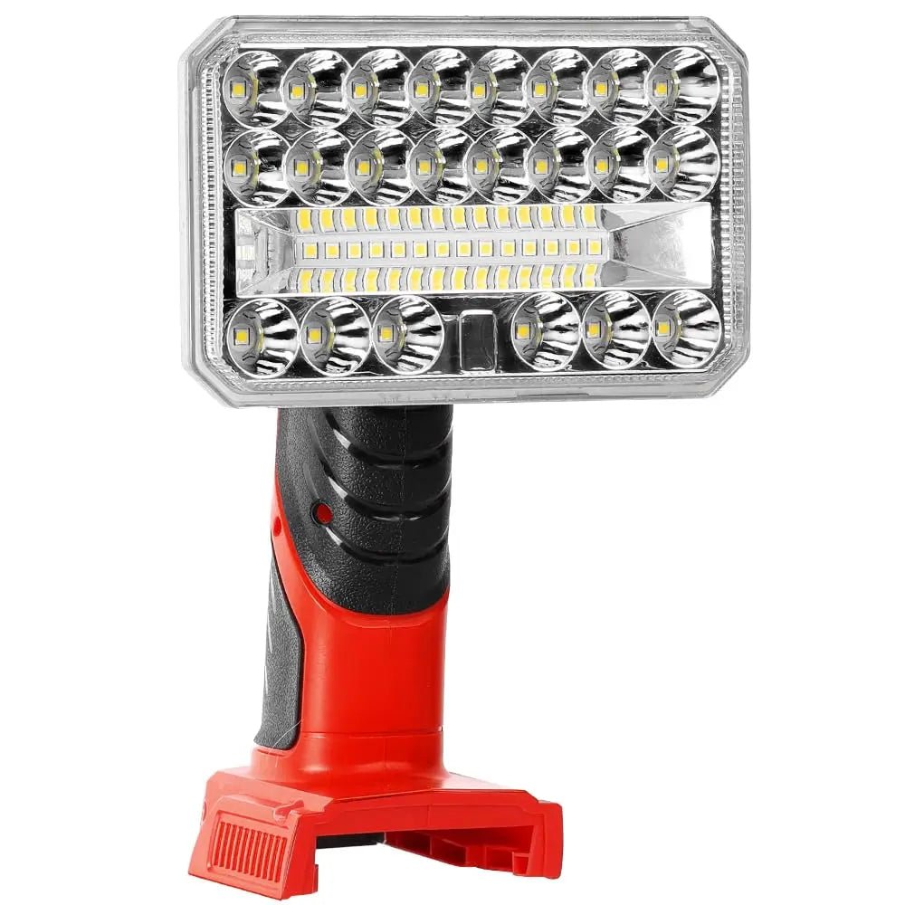 2000-Lumen Cordless LED Work Light – Milwaukee M18 18V Compatible Cordless Work Light Babs For Milwaukee