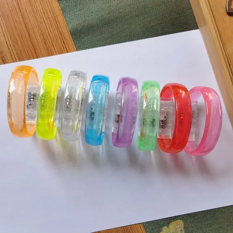 20pc Glow LED Bracelets – Party Favors for Kids & Adults LED Party Bracelets Babs