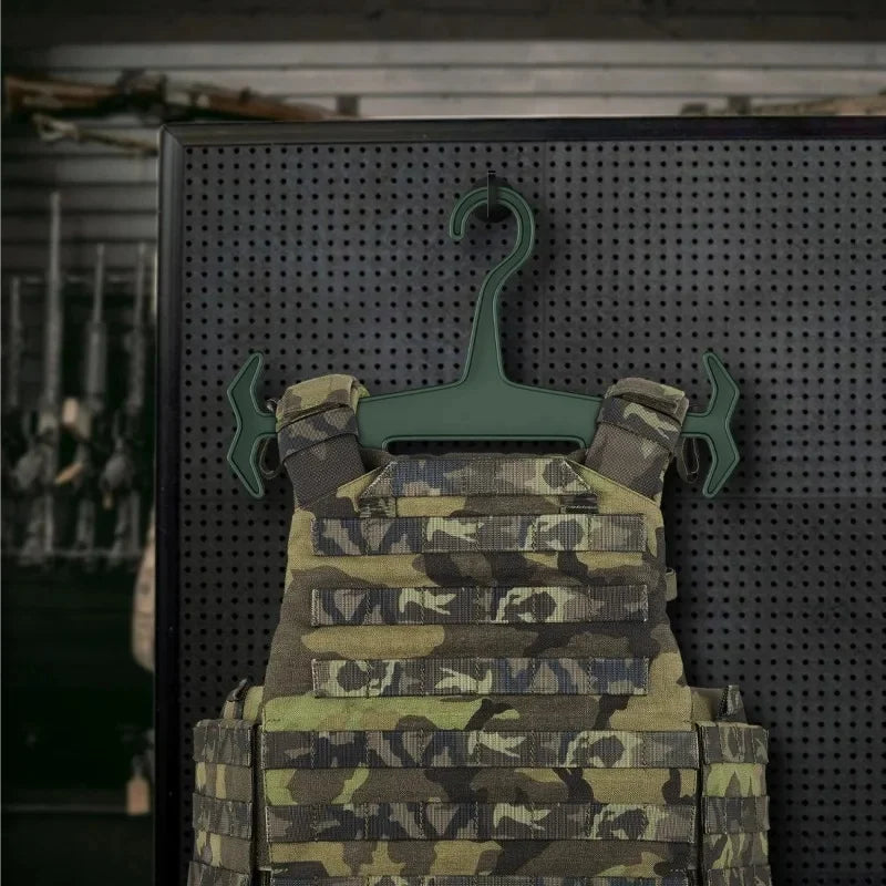 Heavy Duty Tactical Vest Hanger & Equipment Organizer Rack Tactical Gear Hanger Babs