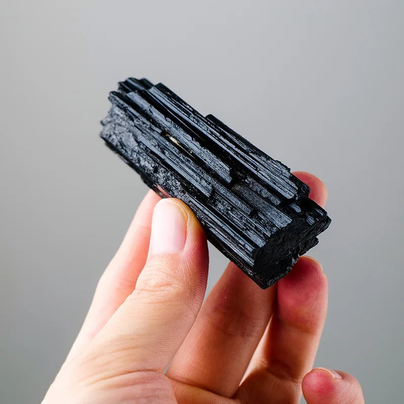 Natural Black Tourmaline Raw Crystal Mineral Specimen Home Decor Raw Crystal Specimen Babs