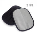 Reusable Double-Sided Pet Hair Remover Glove | Fur & Lint Mitt Pet Grooming Glove Babs black 2pcs
