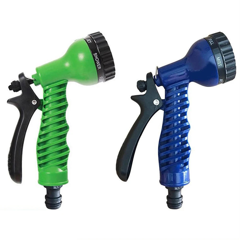 7-Pattern High Pressure Garden Hose Spray Nozzle & Wand Garden Hose Nozzle Babs