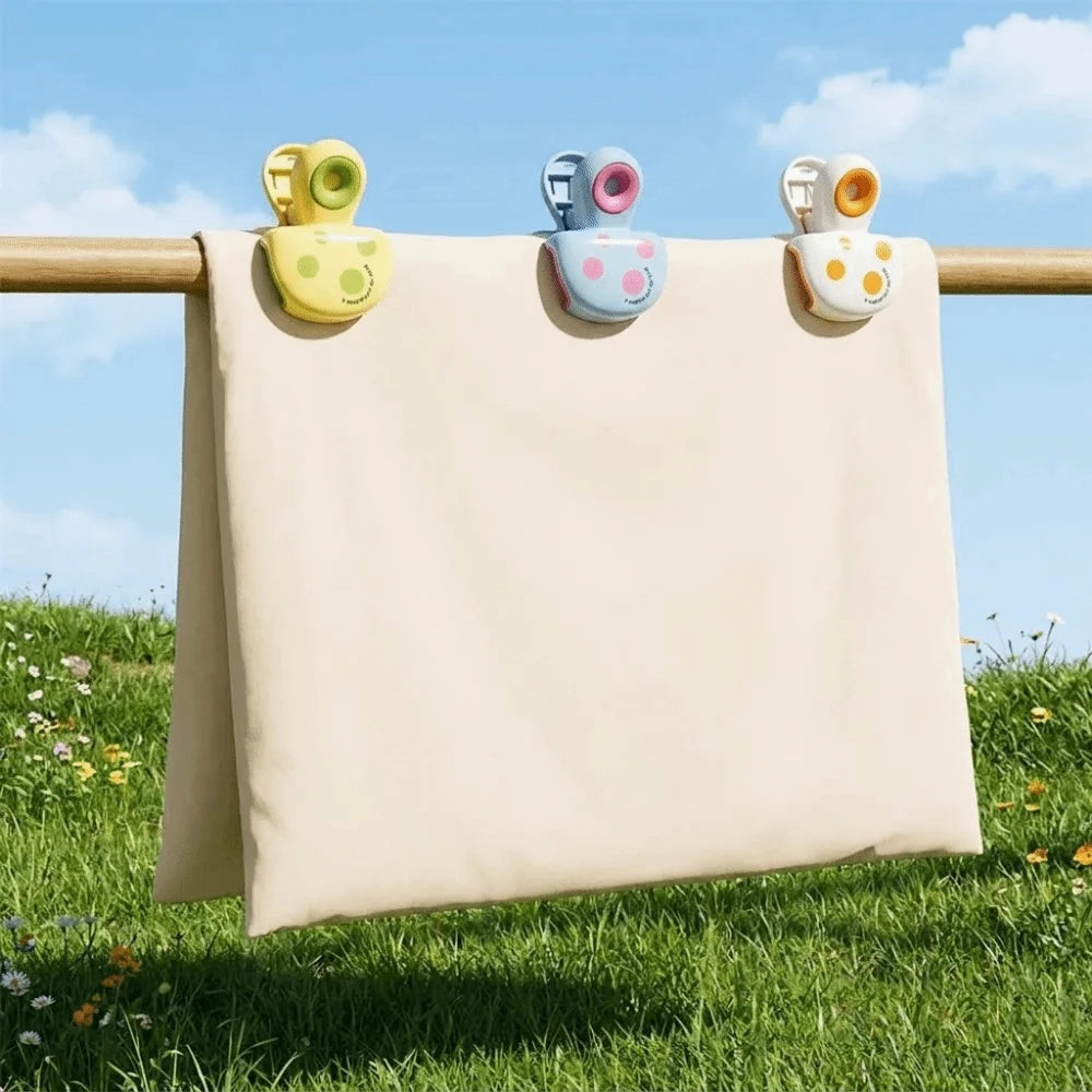 Windproof Cartoon Clothespins – Anti-Slip Clothes Clips 2 Pcs Laundry Clothespins Babs