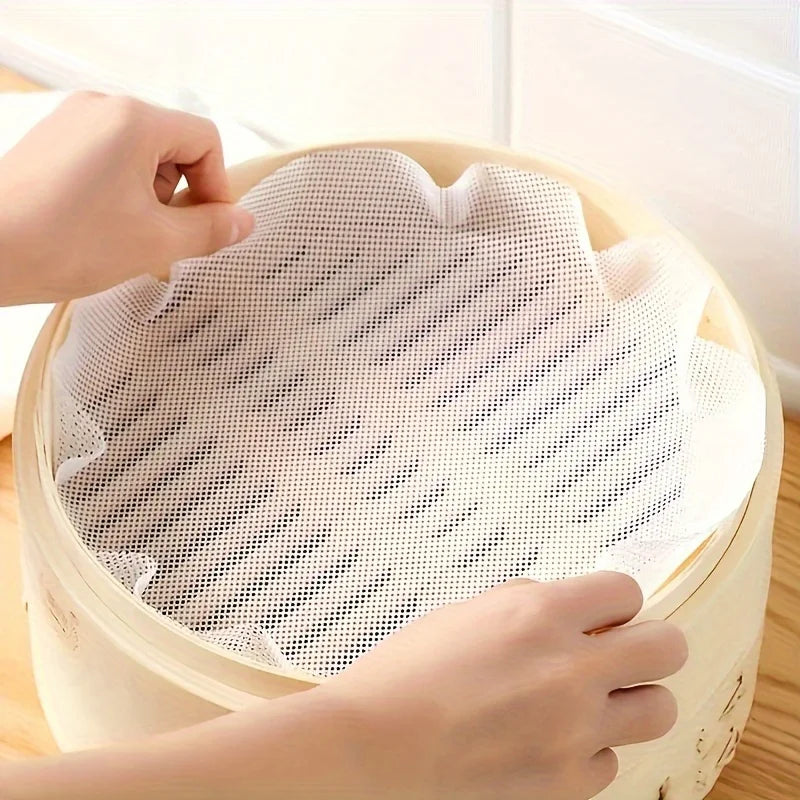 Reusable Silicone Non-Stick Steamer Pad & Mat Set for Cooking Silicone Steamer Mat Babs